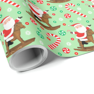 Equestrian Horse Lover Christmas Wrapping Paper