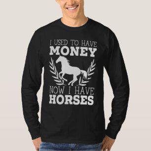Equestrian Horse Riding Horseback Horse Saddle T-Shirt