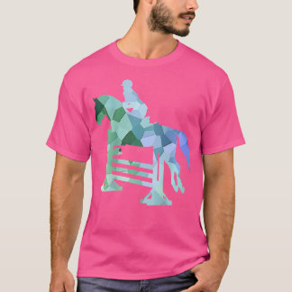 Equestrian Horse Shirt - Trot Canter Jump - Englis