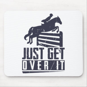 Equestrian Horse Show Jumping Horse Jumping Horseb Mouse Pad