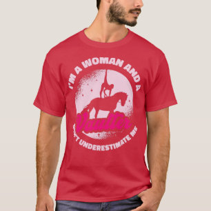 Equestrian Horse Vaulting Vaulter Horseback Riding T-Shirt