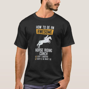 Equestrian Horse Vaulting Vaulter Horseback Riding T-Shirt