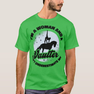 Equestrian Horse Vaulting Vaulter Horseback Riding T-Shirt