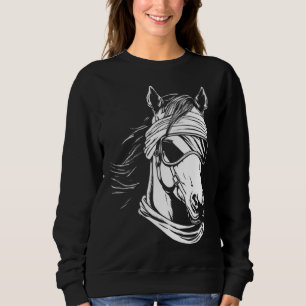 Equestrian  Horseback Horse Riding Sweatshirt