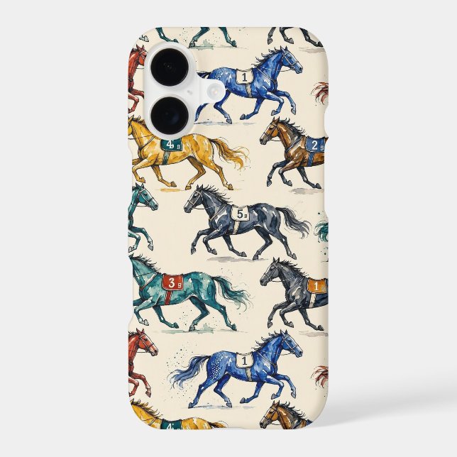 Equestrian Horses iPhone Case (Back)