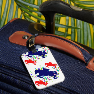 EQUESTRIAN   INCIPIO  LUGGAGE TAG
