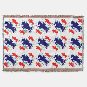 EQUESTRIAN INCIPIO THROW BLANKET