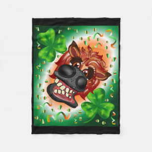 Equestrian Irish Costume Horse  Fleece Blanket