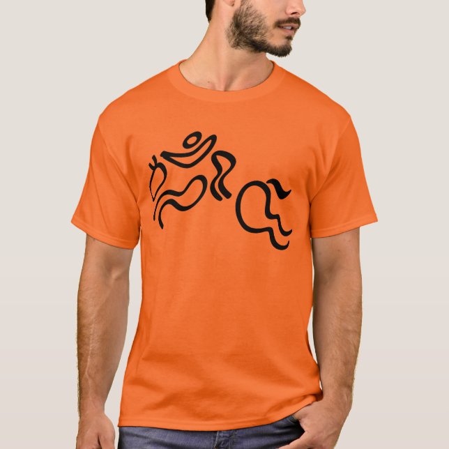 Equestrian Jumping T-Shirt (Front)