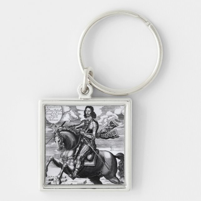 Equestrian portrait key ring (Front)