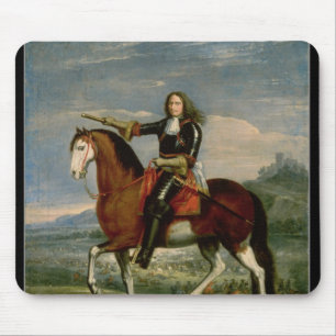 Equestrian Portrait Mouse Pad