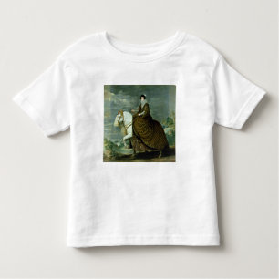Equestrian portrait of Elisabeth de France Toddler T-Shirt