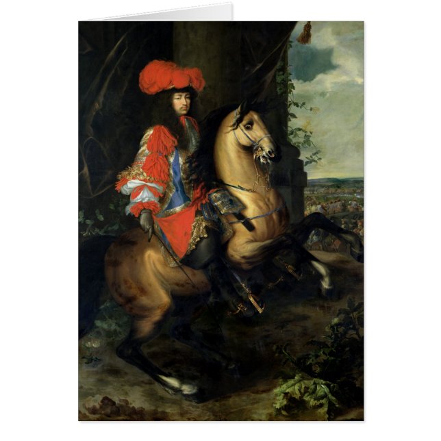 Equestrian Portrait of Louis XIV (Front)