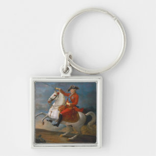 Equestrian Portrait of Louis XVI  1791 Key Ring