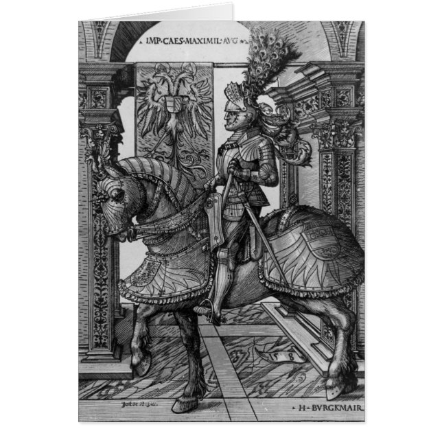 Equestrian portrait of Maximilian I  c.1508 (Front)