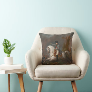 Equestrian Portrait of Napoleon Cushion