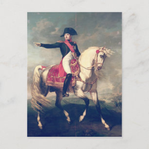 Equestrian Portrait of Napoleon I 1810 Postcard