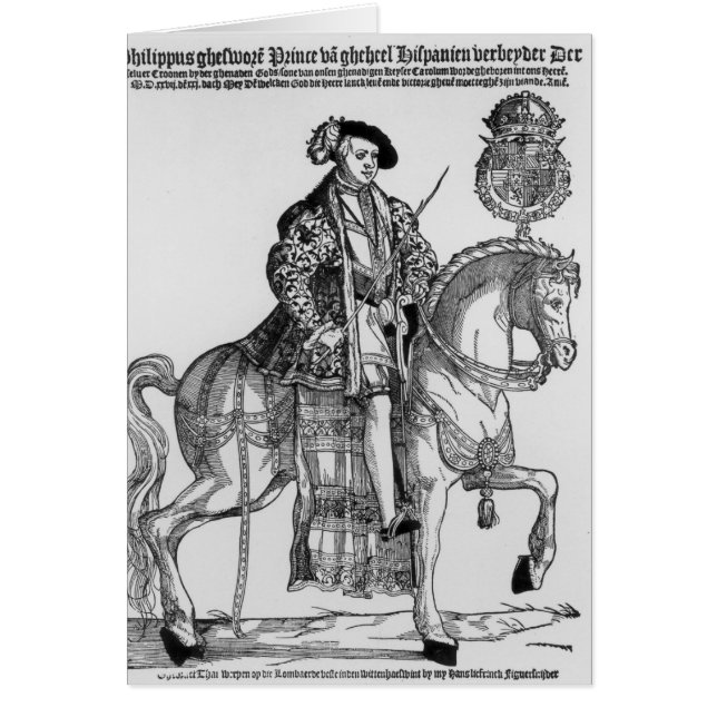 Equestrian Portrait of Philip II  of Spain (Front)