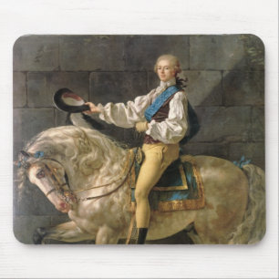 Equestrian Portrait of Stanislas Kostka Mouse Pad