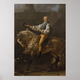 Equestrian Portrait of Stanisław Poster