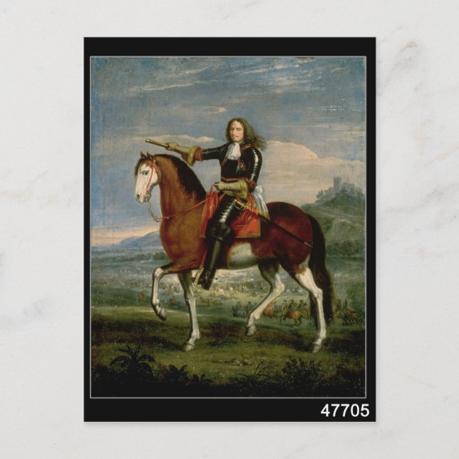 Equestrian Portrait Postcard (Front)