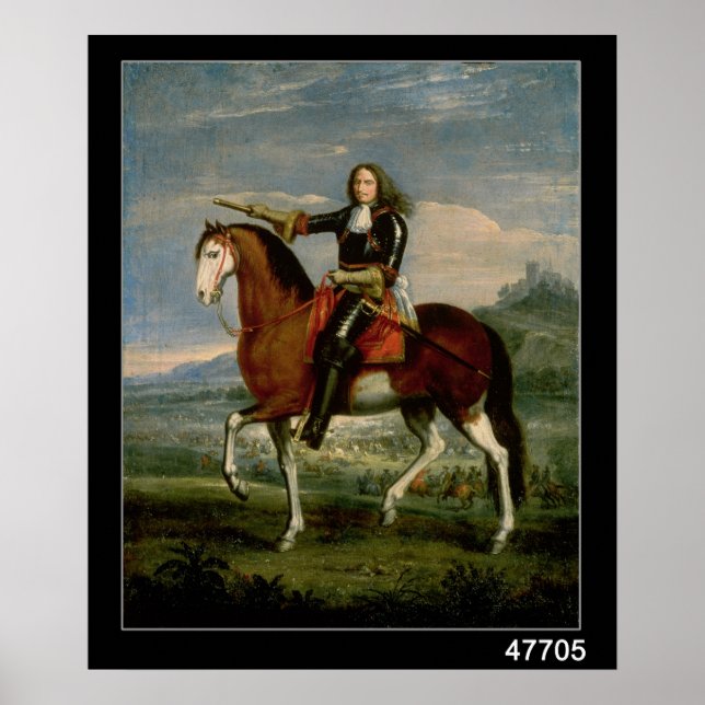 Equestrian Portrait Poster (Front)
