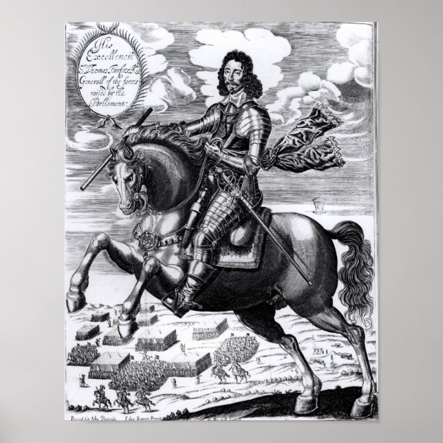 Equestrian portrait poster (Front)