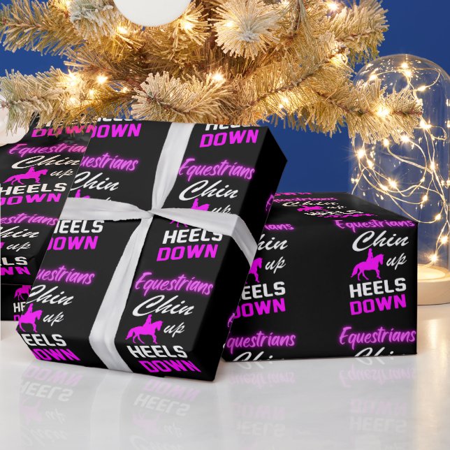 Equestrian Riding Quotes    Wrapping Paper (Holidays)