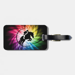 Equestrian Spectrum Luggage Tag