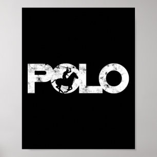 Equestrian - Sport - Mallet Polo Horseback Riding Poster