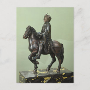 Equestrian statue of Charlemagne 2 Postcard