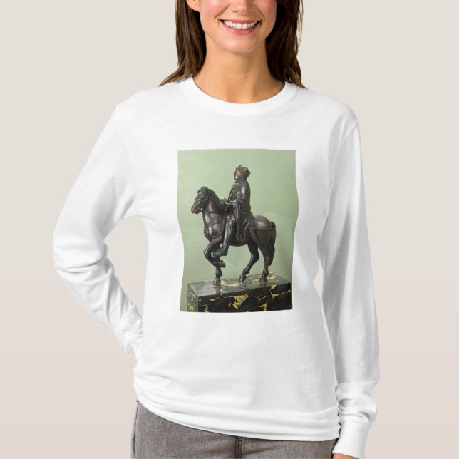 Equestrian statue of Charlemagne 2 T-Shirt (Front)