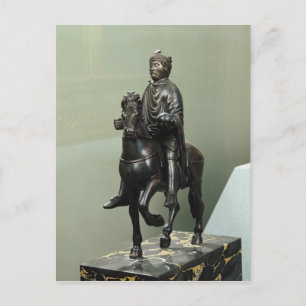 Equestrian statue of Charlemagne Postcard