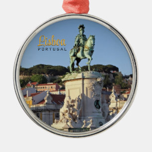 Equestrian statue of King José I, Lisbon Metal Tree Decoration