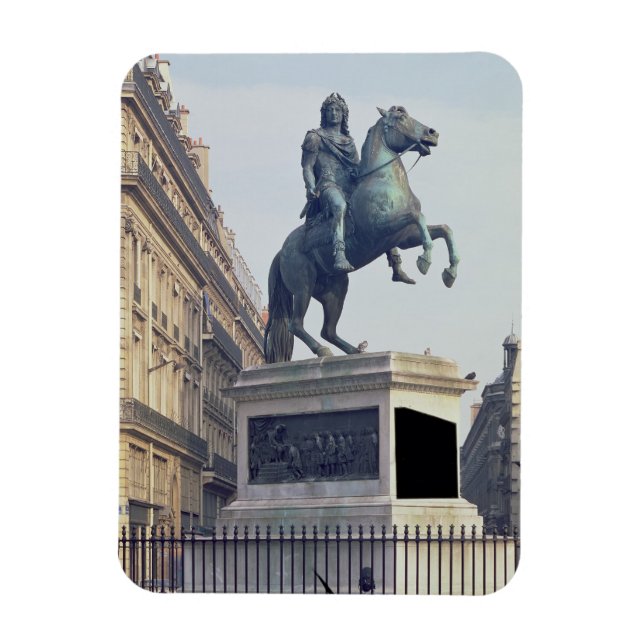 Equestrian Statue of King Louis XIV (1816-22) (bro Magnet (Vertical)
