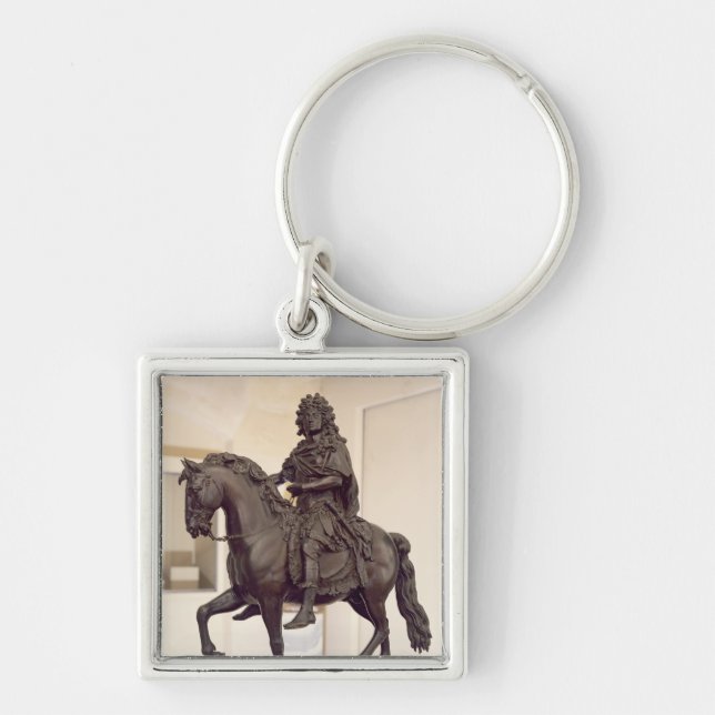 Equestrian statue of Louis XIV Key Ring (Front)