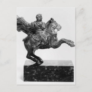 Equestrian statuette of Alexander the Great Postcard