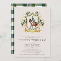 Equestrian Theme Horse Birthday Party