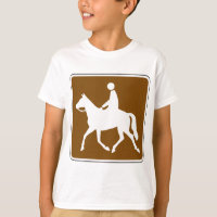 Equestrian Trail Riding Horse Silhouette Icon