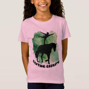 Equestrian Vaulters Defying Gravity T-Shirt