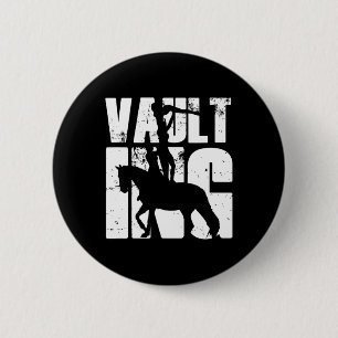 Equestrian Vaulting Horse Riding Dressage Horses R 6 Cm Round Badge
