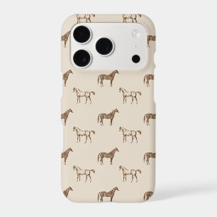 Equestrian Vintage Horse Brown Equine Elegant