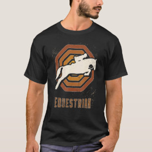 Equestrian Vintage Retro Classic Sport Love T-Shirt