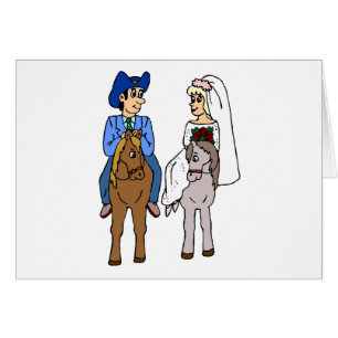 Equestrian Wedding Theme Bride Groom Ride Horses