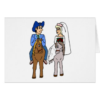 Equestrian Wedding Theme Bride Groom Ride Horses