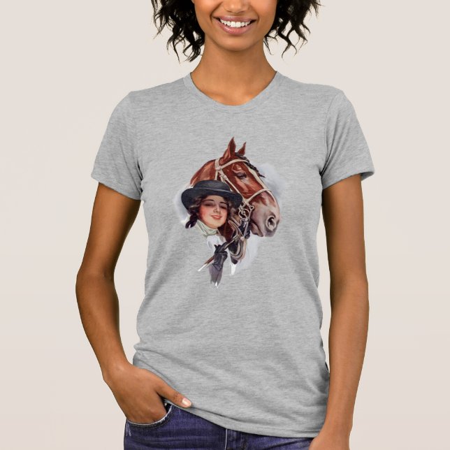 Equestrian Woman T-Shirt (Front)