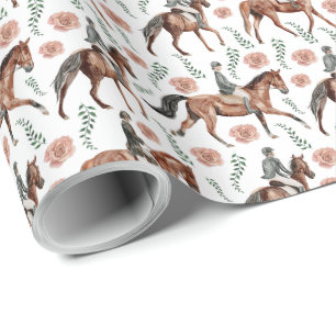 Equestrian Wrapping Paper