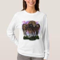 Equine Devotion sunset horses~shirt