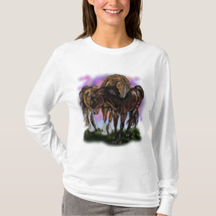 Equine Devotion sunset horses~shirt T-Shirt