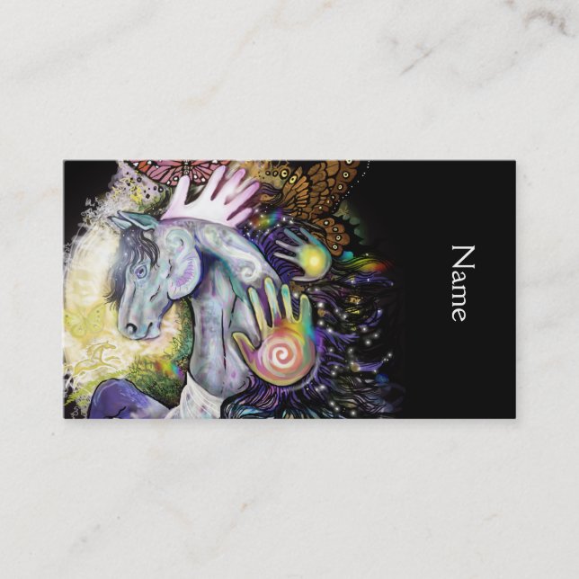 Equine Dreams~business cards (Front)